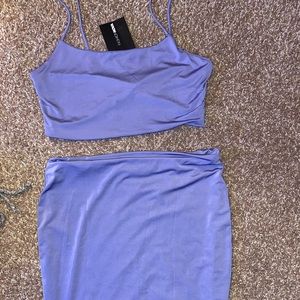 FASHION NOVA 2 piece set lavender